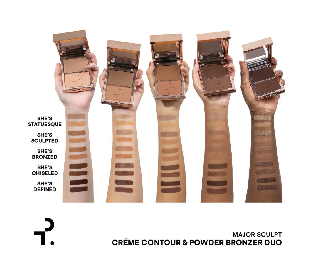 PATRICK TA 
Major Sculpt Crème Contour & Powder Bronzer Duo