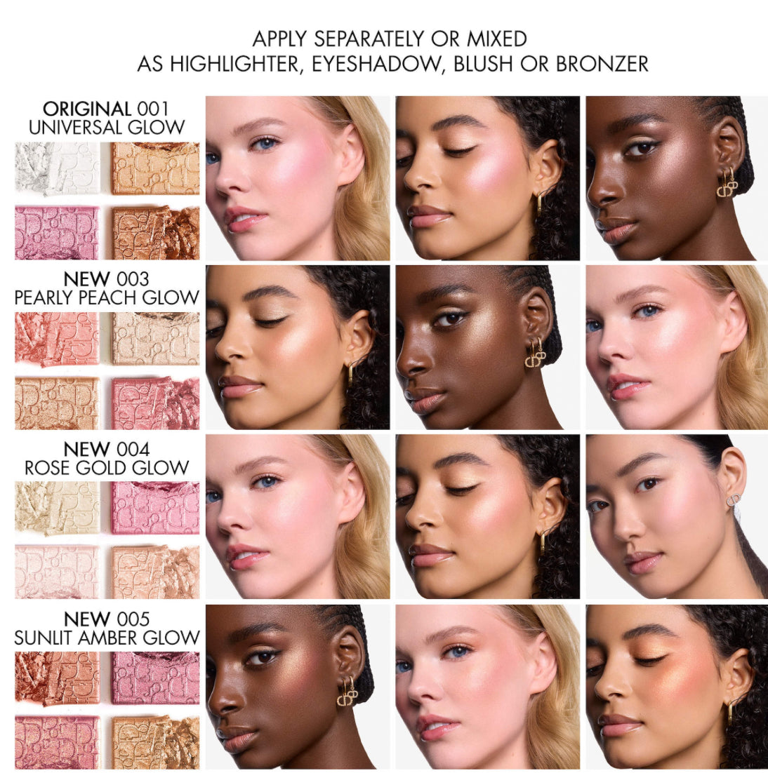 DIOR 
Backstage Glow Maximizer Face Palette