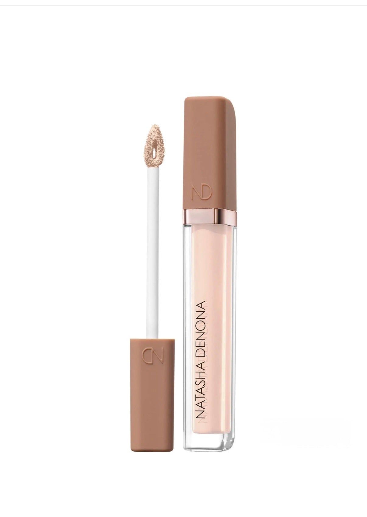 NATASHA DENONA 
Hy-Glam Brightening & Hydrating Medium to Full Coverage Crease Proof Serum Concealer