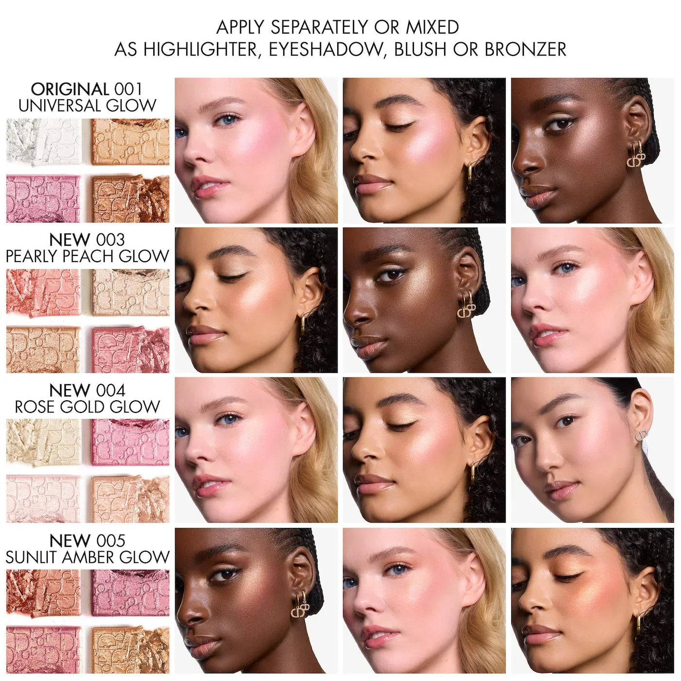 Dior - Paleta de iluminadores en polvo